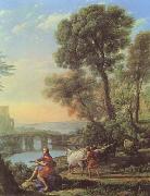 Claude Lorrain, Landscape with Apollo and Mercury (mk08)